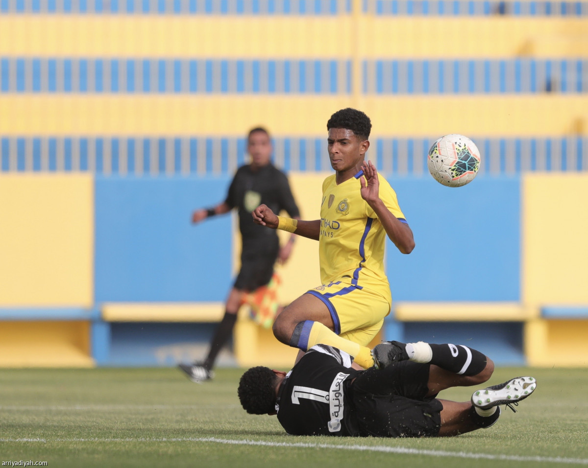 النصر يكسب الهلال في دوري الناشئين