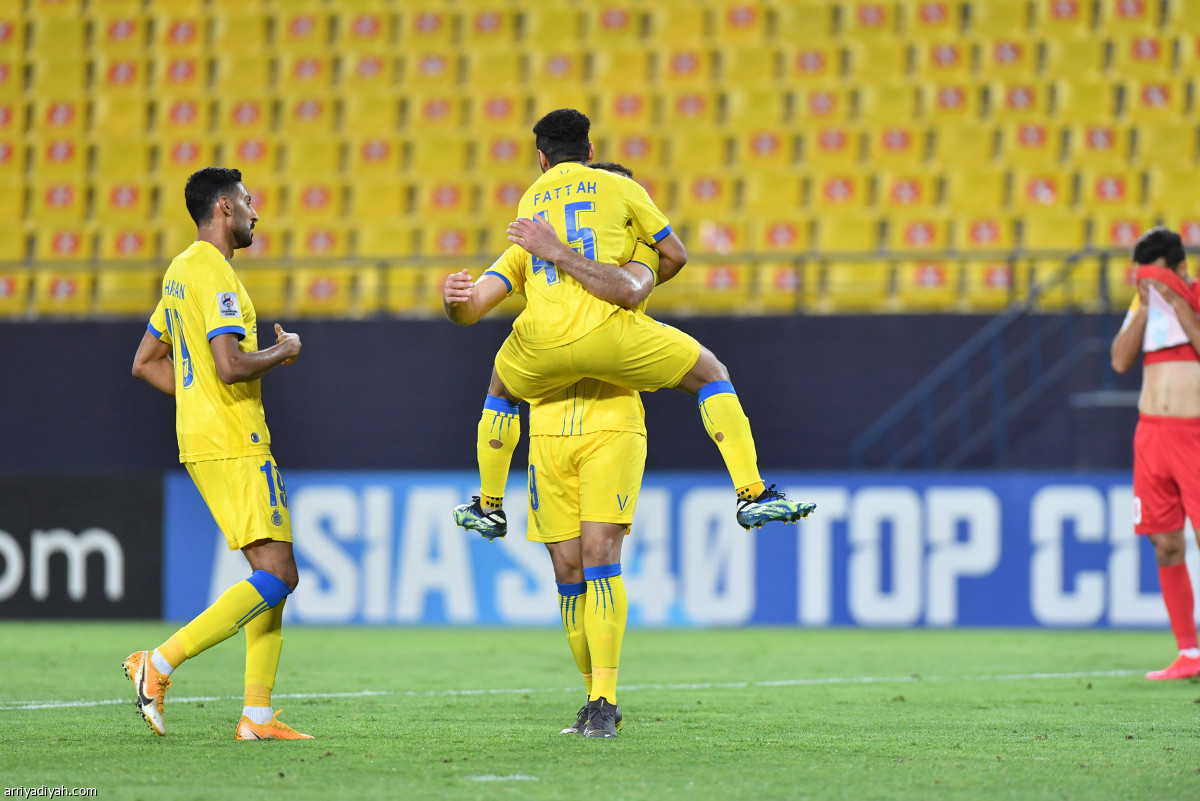 النصر يصل إلى الثامنة