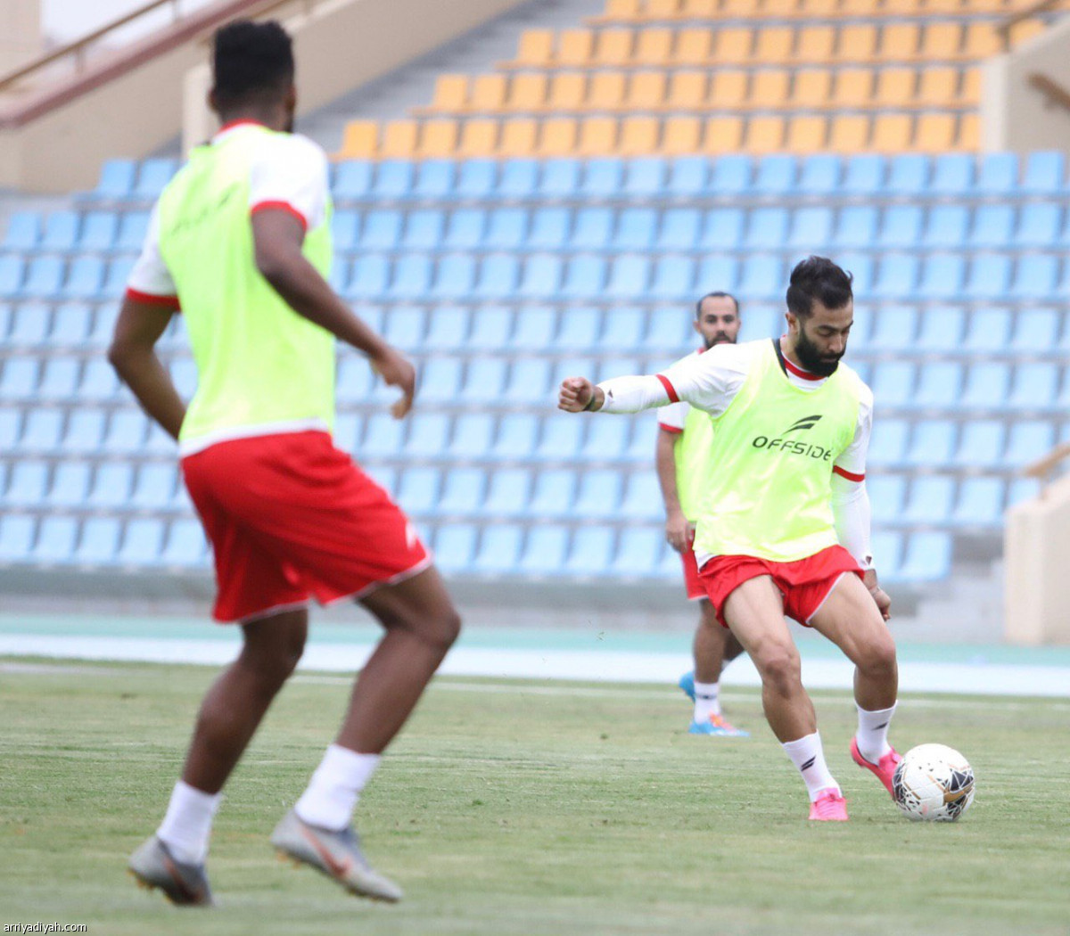 أبها.. مناورات في الجامعة