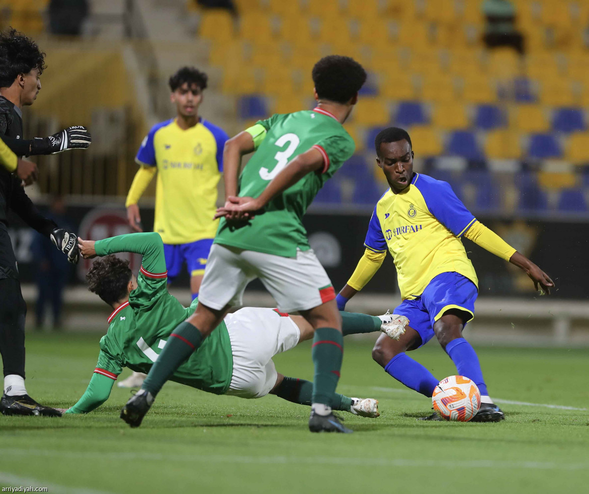 صغار النصر.. أبطال الدوري