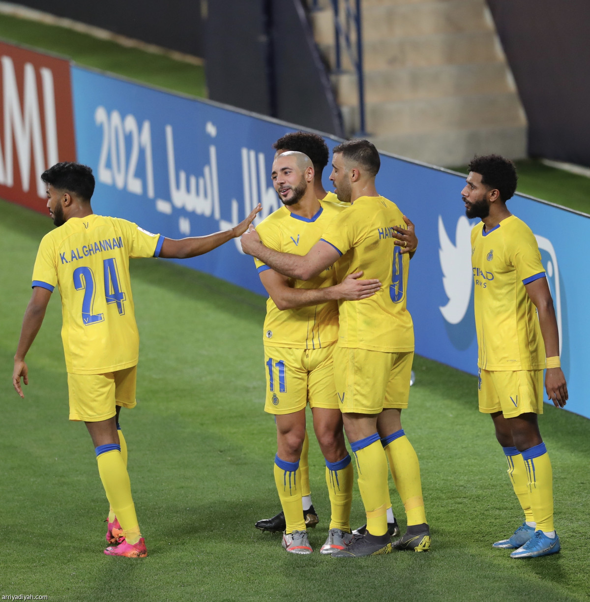 النصر يصل إلى الثامنة