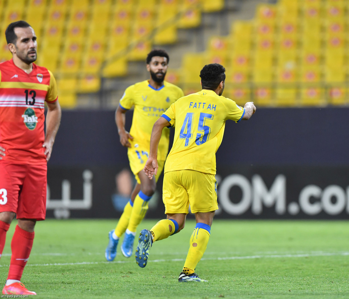 النصر يصل إلى الثامنة