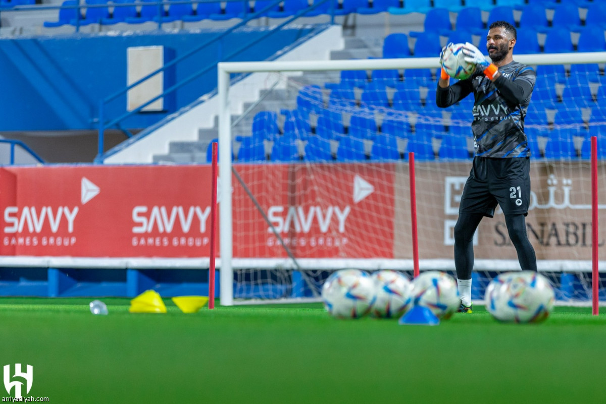 الهلال.. مران اعتيادي