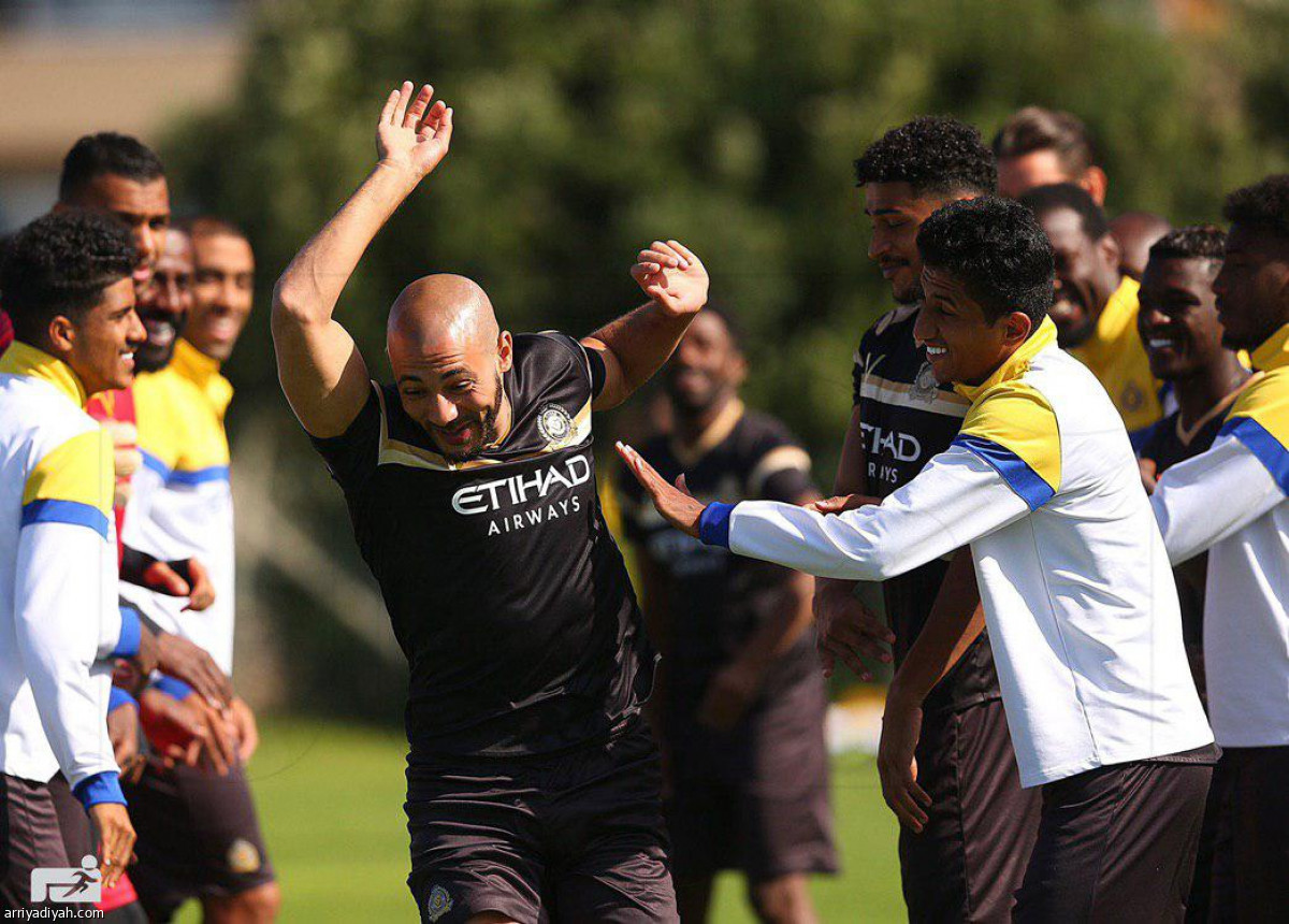 أمرابط يشعل تدريبات النصر