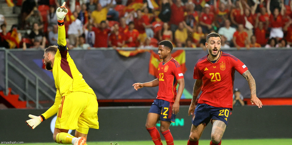 دوري الأمم.. إسبانيا في النهائي