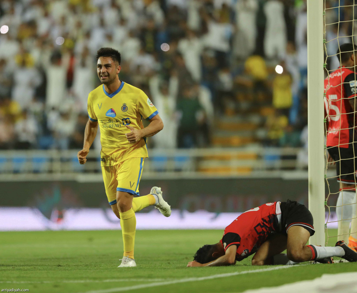 النصر يضرب