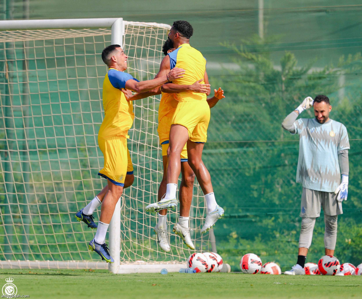 النصر.. اختبارات بدنية ومناورة