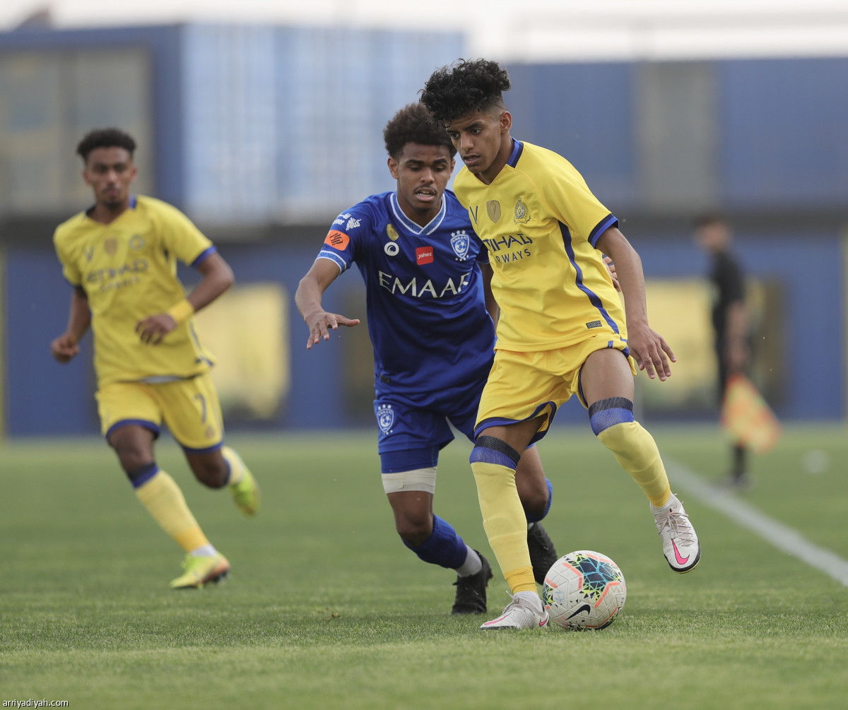 النصر يكسب الهلال في دوري الناشئين