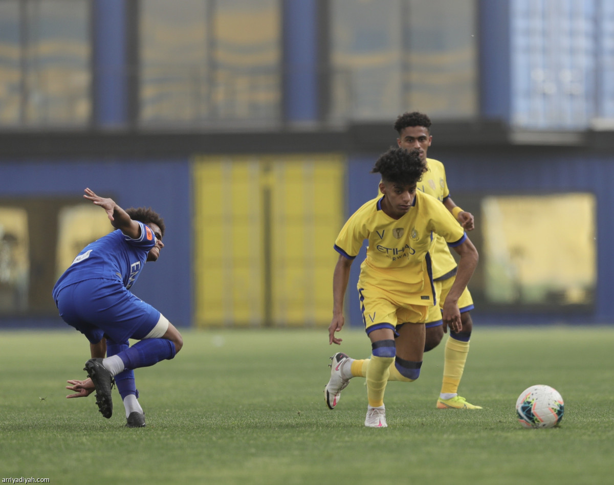 النصر يكسب الهلال في دوري الناشئين