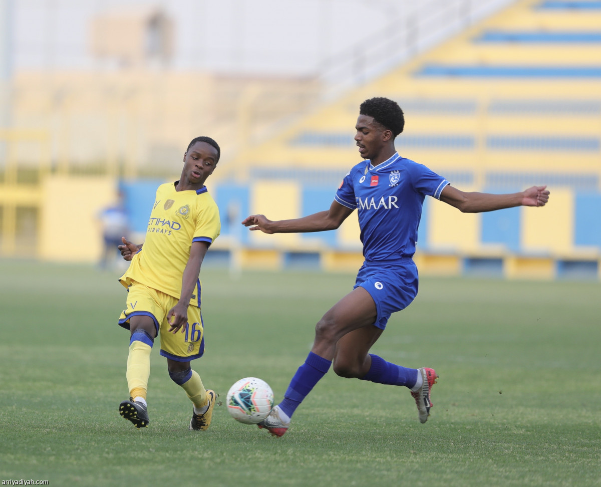 النصر يكسب الهلال في دوري الناشئين