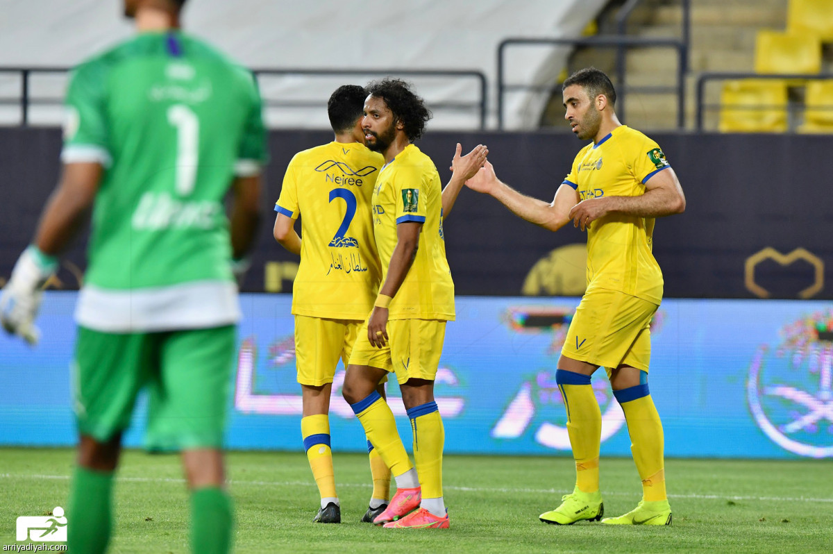 النصر والعين.. عبور أصفر «صور»